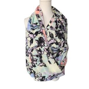 2/$15 - Infinity scarf - multi coloured floral